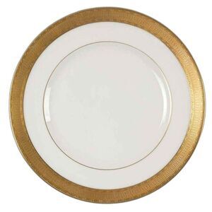 Royal Worcester Durham Pattern Gold Encrusted Bone China Bread Plate 6" 1963